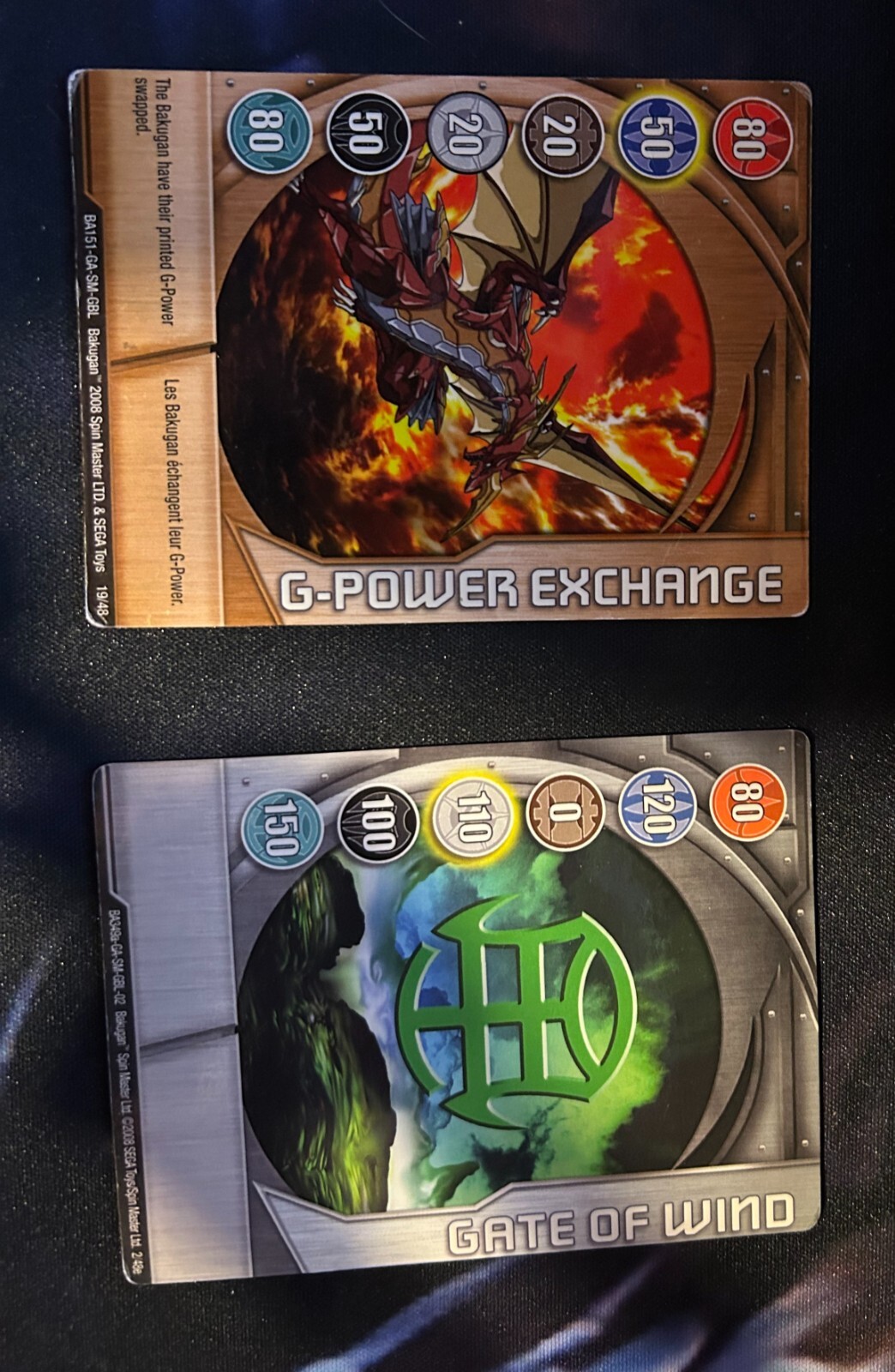 Bakugan Battle Brawlers 29-Card Lot in Good to Fair Condition  