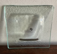 Lovely Handmade Art Glass Dish By Artopia Glassworks