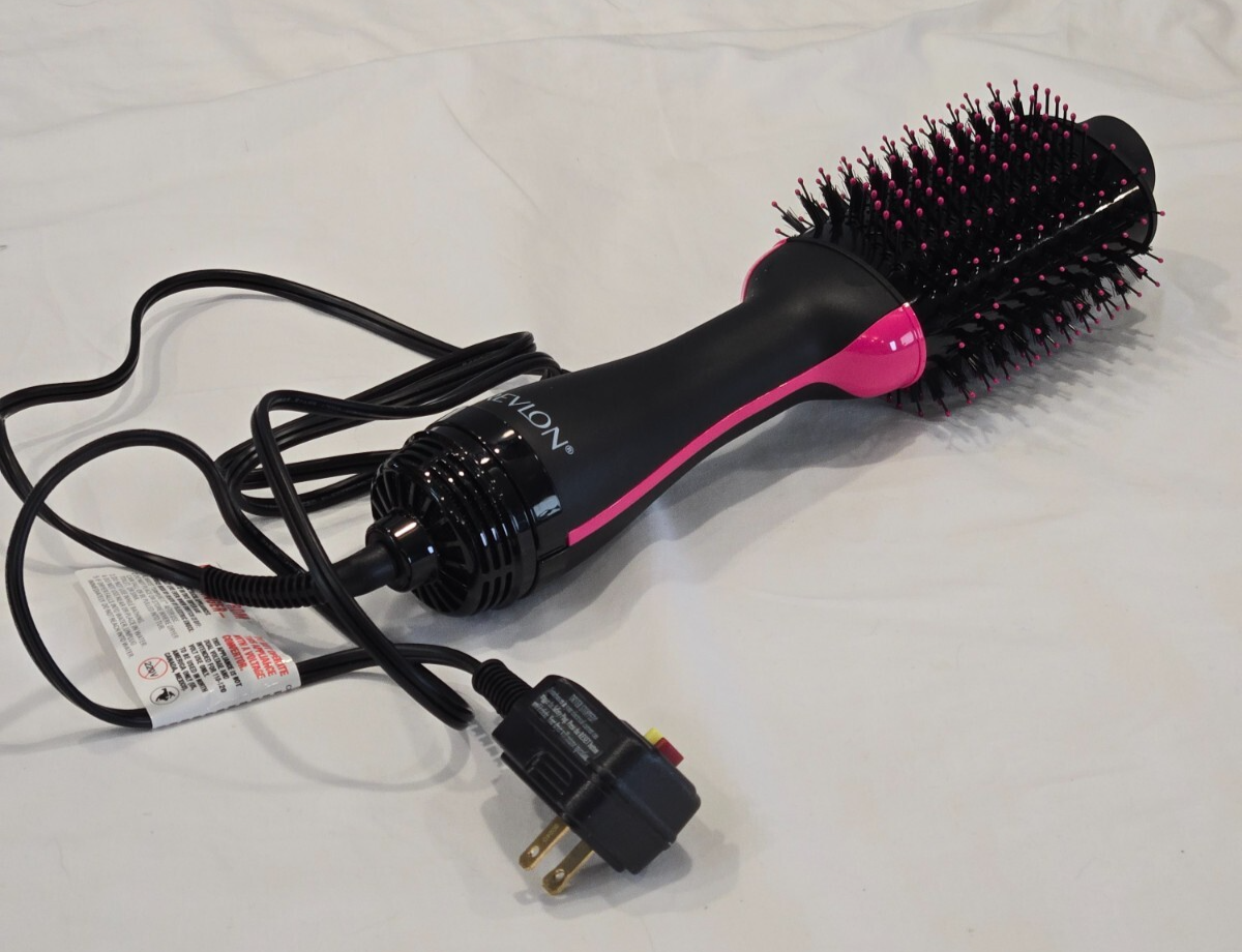 REVLON One-Step Hair Dryer and Styler Root Booster Round Brush for  Styling,