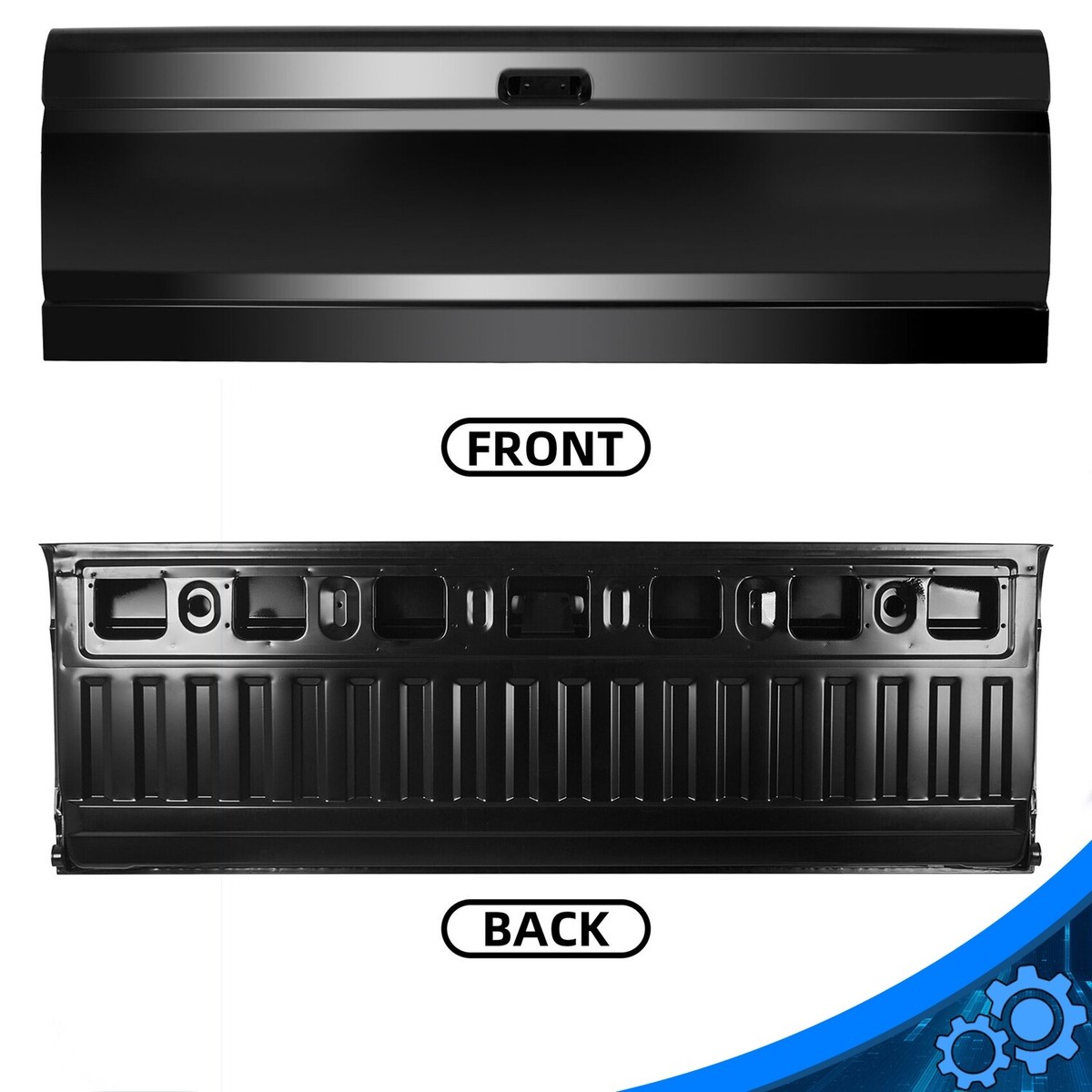 1987-1996 Ford F150 F250 F350 Primed Steel Rear Tailgate Replace