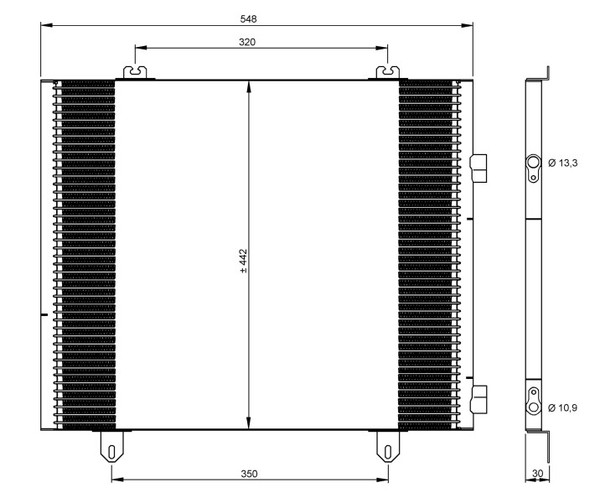 Nrf 35747 Klimakondensator FüR Renault-image