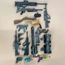 17pcs Weapons Guns Deluxe Accessory Munitions Pack 2 For 7'' Figures McFarlane 