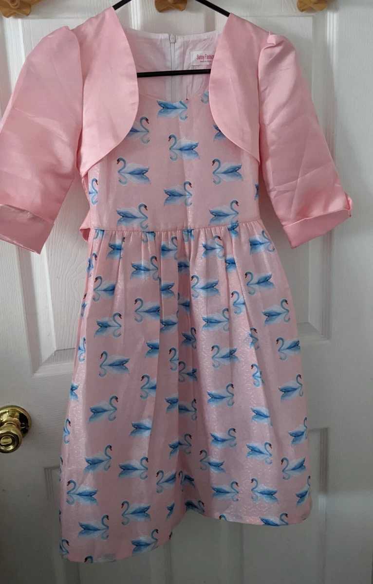 sunny fashion dresses Sunny Fashion Girls Elegant Bow A-Line Dress – 4 Colors Available main image 1