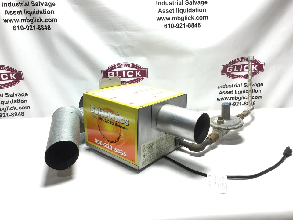Calentadores infrarrojos Solaronics ST-75-20/30/40 40’ NG 75K BTU 120 V Foto 2 de 4