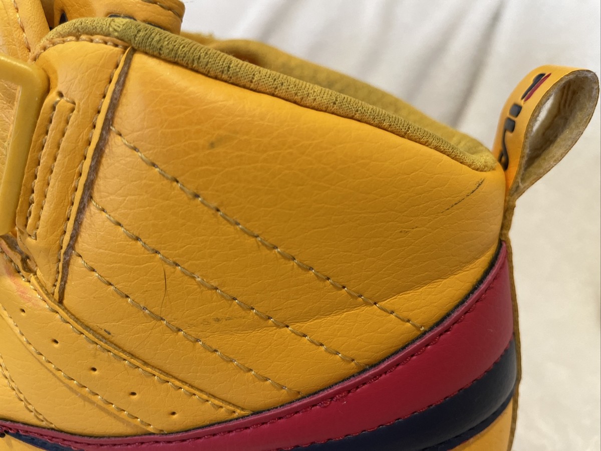 Fila Youth Vulc 13 5FM01129-150 Yellow Casual Shoes Sneakers Size 