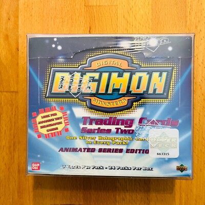 Digimon Series 2 Booster MINT Display EN Animated Edition Sealed Box NEU TCG 
