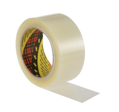 6 X Klebend Verpackung Scotch 3M 3739 Transparent 75 MM X 100 M