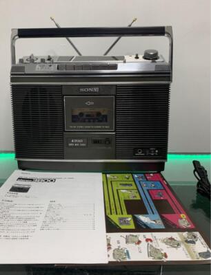 Rare SONY CF-3800 Boom Box, Maintained, Manual very good japan | eBay
