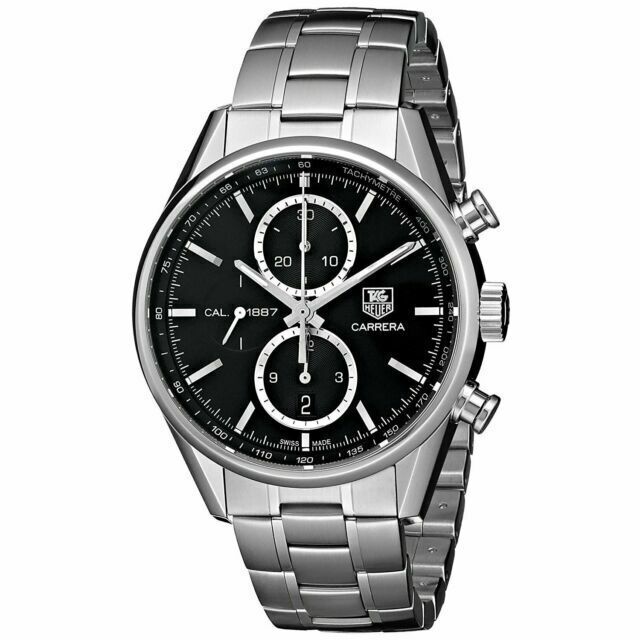 TAG Heuer Carrera Men's Black Watch for sale