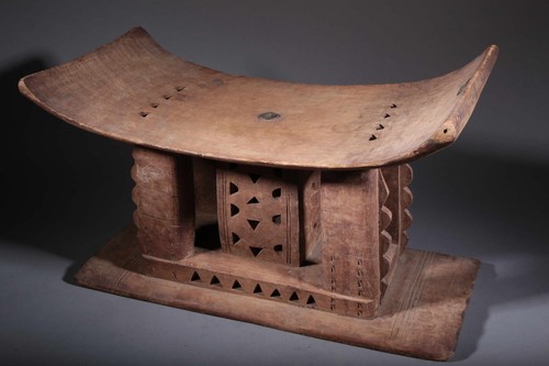 art africain Tabouret royal Ashanti 118 - Photo 7 sur 14