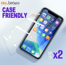 2For iPhone 18 Duo 17 16 15 14 13 12 11 Pro Max  Tempered Glass Screen Protector