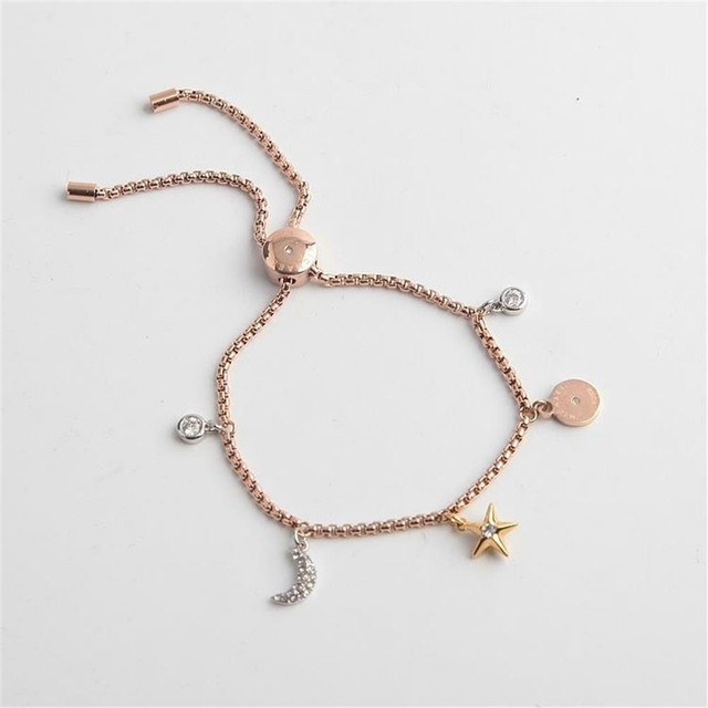 michael kors silver slider bracelet