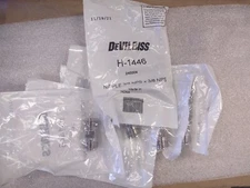  DeVilbiss H-1446 3/8" NPT  NIPPLE CONNECTOR ....SET OF 5