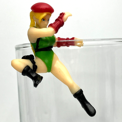 Street Fighter V Edge-Hanging Figures Complete Set of 5 Ryu Chun-Li w/o Case - Picture 12 of 23