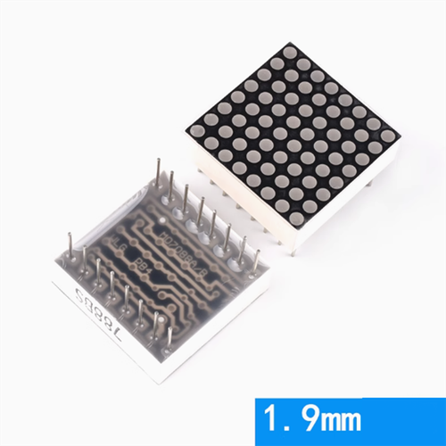 Módulo de cátodo de ánodo común con pantalla de matriz de puntos LED cuadrada de 8x8 mm 1,9/3/3,75/5 mm - Imagen 5 de 11