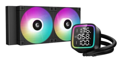 6933412728719 DeepCool LD240 Prozessor All-in-One-Flüssigkeitskühler 12 cm Schwa