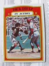 1972 Topps Dick Dietz #296 San Francisco Giants
