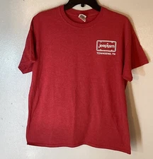 Jeep Shirt Jeepism Red Size Medium Front Logo And Graphic On Back
