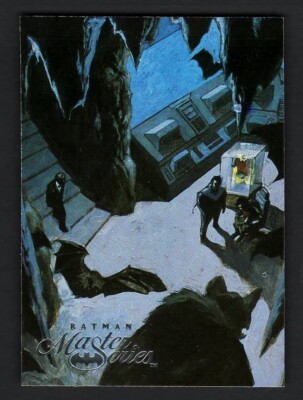 BATMAN MASTER SERIES BASE CARD 26 THE CAVE