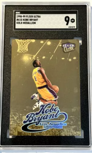 1998-99 Fleer Ultra - Gold Medallion #61G Kobe Bryant Lakers HOF RIP