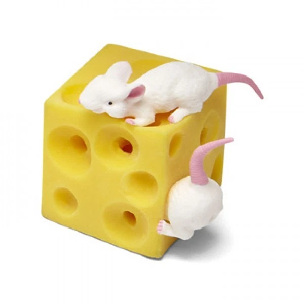 Stretchy mice best sale and cheese toy