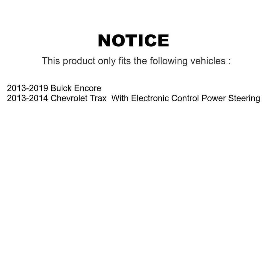 Front Ball Joints Tie Rod Kit for Chevrolet Trax 2013-2014 oeR0 Aftermarket - Image 2 of 4