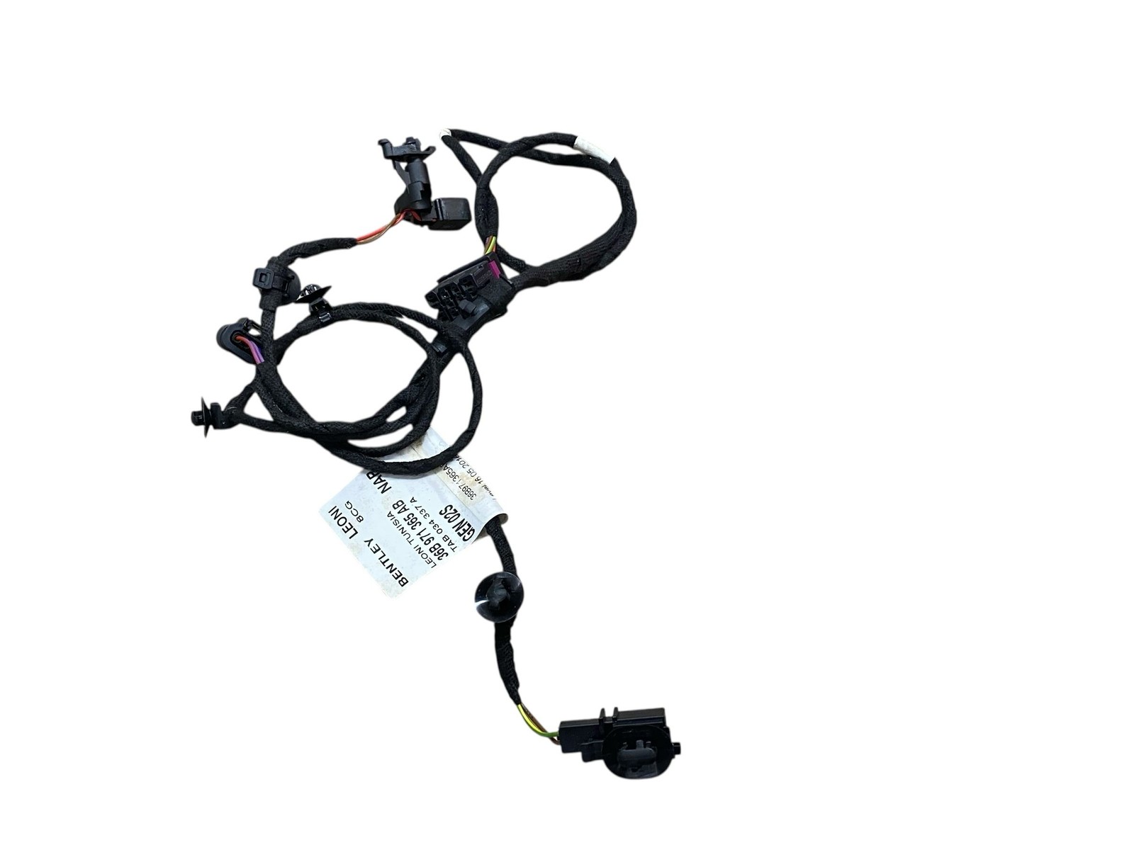 2016-2020 BENTLEY BENTAYGA FRONT RIGHT PASSENGER SEAT WIRE HARNESS 36A971366CE