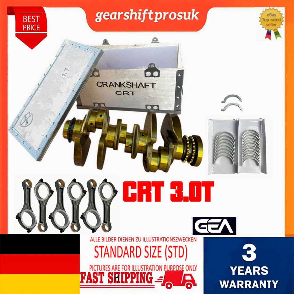 Juego de cigüeñal CRTC CRTA 3.0 Moto para Audi Porsche Panamera A7 A8 Q5 Q7 Q8
