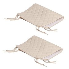 Waterproof Quilted Sheet Saver Cover Made with Organic Cotton Top Layer,