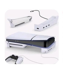 Horizontal Charging Base Stand For Sony Playstation PS5 Slim Console Accessories