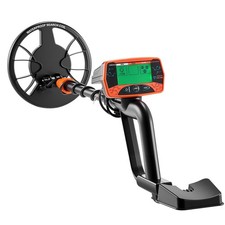 8" Metal Detector: IP68 Coil, 5.8kHz, FSTN Display, 3 Modes, Adjustable Handle