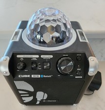 iDance Cube BC10 Karaoke System DISCO BALL LIGHTING with BlueTooth  USB