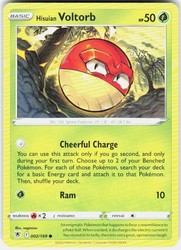 Hisuian Voltorb 002/189 Common Astral Radiance Pokemon