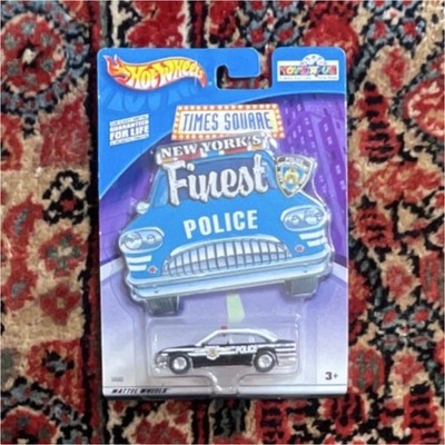 Hot Wheels New York's Finest Police 1:64 Diecast Black White Special Edition