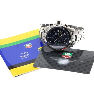 TAG Heuer Link Ayrton Senna Limited Edition CJF2113.BA0576 41mm SS Watch #C6871