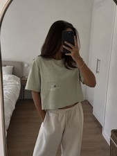 Nike Damen T-Shirt Grün XS Kurzarm Rundhals ...