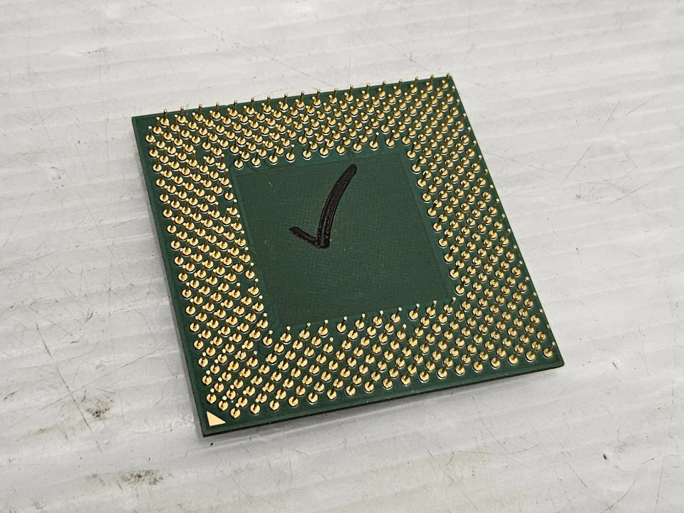 AMD Geode NX 1500, 1.0GHz, ANXL1500FGC3F, Thoroughbred, Socket A, Working - Image 2 of 2