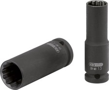1/2" 12-kant-Kraft-Stecknuss lang 25 mm KS Tools 515.0971 Werkzeug Zubeh&ouml;r