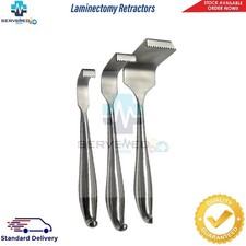 Meyerding Laminectomy Retractors Curved Blade, Small, Medium, Large 3 Pcs Set