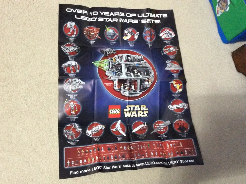 2011 LEGO Star Wars UCS Promo Poster Lego Store North America LE 2,882 of 23,500 - Image 2 of 3