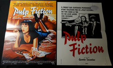 PULP FICTION quentin tarantino / les 2 affiches cinema neuf model A et B