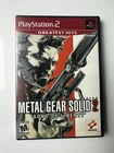Metal Gear Solid 2 Sons of Liberty PS2 Greatest Hits/No manual/Tested Works