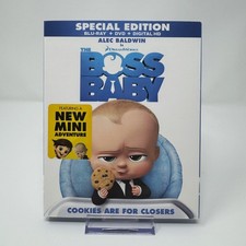 The Boss Baby Special Edition 2017, Blu-ray, DVD Alec Baldwin