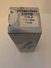 GE DEJ Projection Lamp Bulb 115  125V 750W Tested Vintage