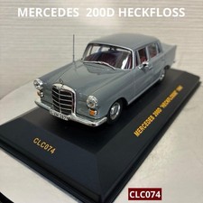 ixo Mercedes-Benz 200D Heckflosse 1966 Gray 1:43 Collectible 14+
