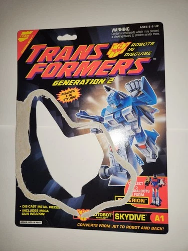 Transformers - G2 - Aerialbots - Skydive, Fireflight, Air Raid - Cardback - 1993