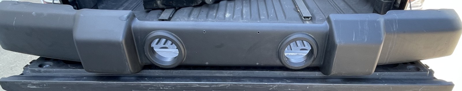 2007-2009 JEEP WRANGLER FRONT BUMPER COVER W/O FOG LIGHTS OEM 1BD27RXFAD