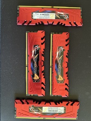G.Skill RipJaws 4 16GB (4x4GB) DDR4-2666 PC4-21300U F4-2666C15Q-16GRR