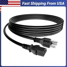 6ft UL AC Power Cord for Mackie Onyx 820i DFX-6 Premium Firewire Recording Mixer