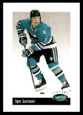 1994-95 Parkhurst Igor Larionov #V88 San Jose Sharks Vintage NHL Hockey Base